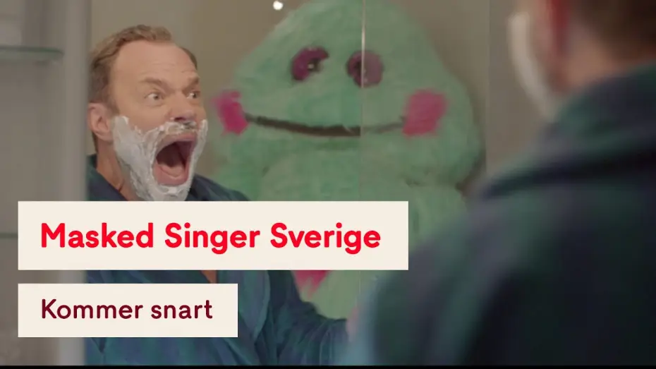 Video for the series Masked Singer Sverige — David Hellenius får oväntat besök i badrummet - Masked Singer Sverige