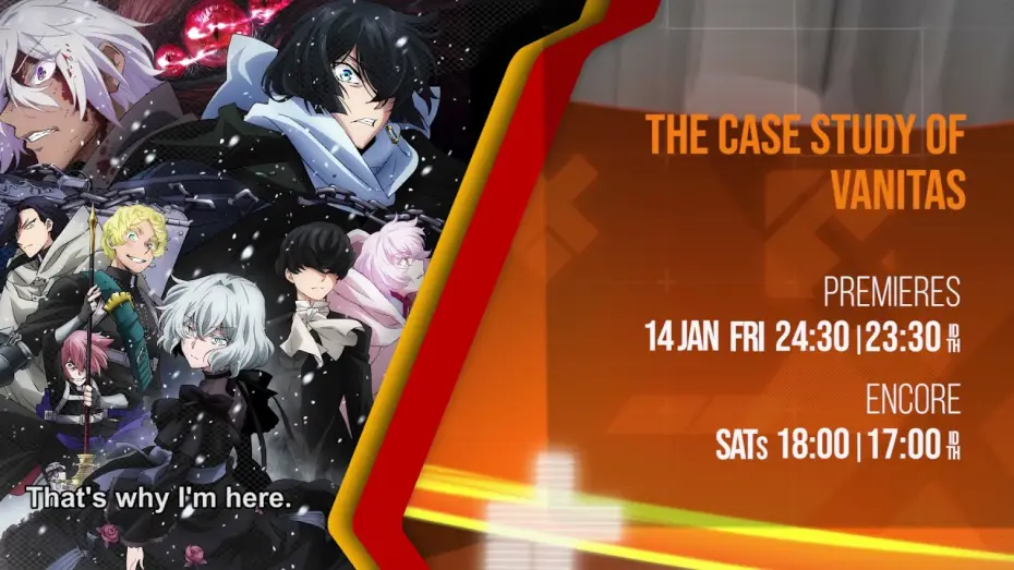 Video for the series The Case Study of Vanitas — The Case Study of Vanitas (2nd Cour) | Premiering on ANIPLUS - Short PV 1 (English Sub)