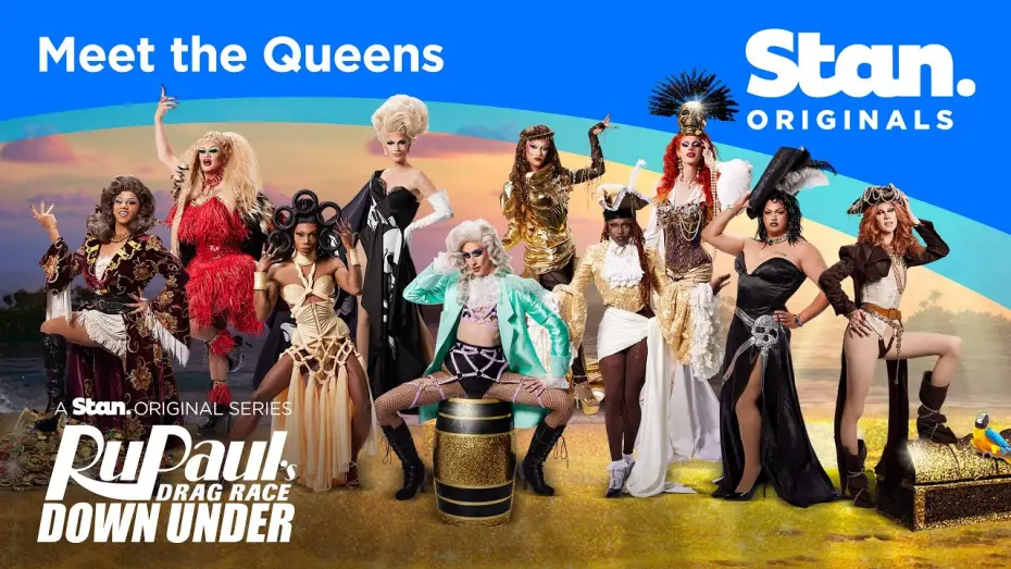 Video for the series Drag Race Down Under — Meet the Queens | RuPaul's Drag Race Down Under S3 | A Stan Original Series.