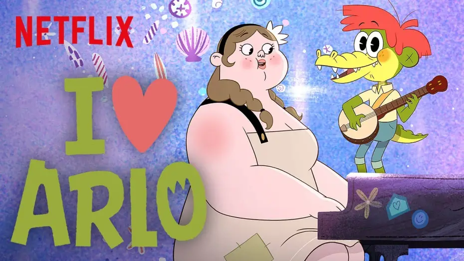 Видео к сериалу I Heart Arlo — I ❤️ Arlo NEW Series Trailer | Netflix Futures