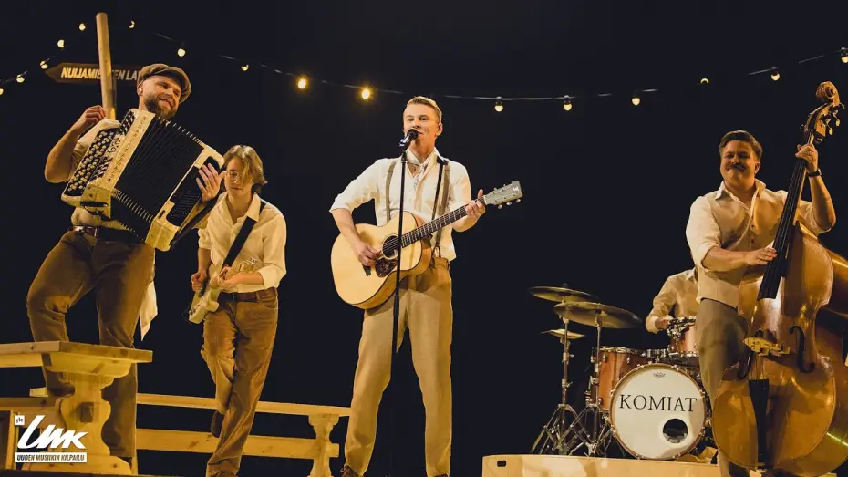 Video for the series Uuden Musiikin Kilpailu — Komiat – Lululai (Live) // UMK26