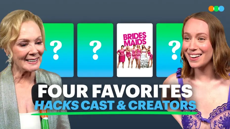 Video for the series Hacks — Four Favorites with Jean Smart, Hannah Einbinder, Mark Indelicato, Megan Stalter and More