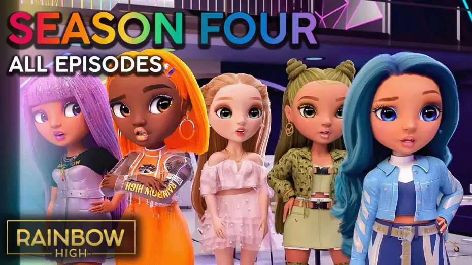 Video for the series Rainbow High — Project Rainbow — ALL Season 4 Episodes! 🧵🌈 | Project Rainbow | Rainbow High