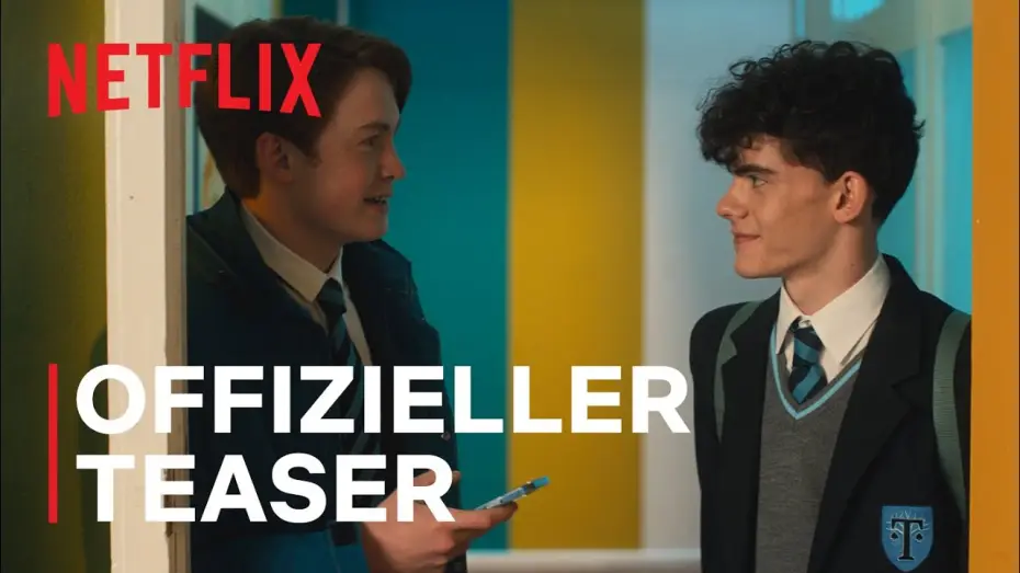 Видео к сериалу Heartstopper — Offizieller Teaser (OmU)