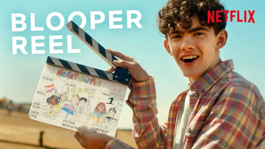 Video for the series Heartstopper — Outtakes & Bloopers