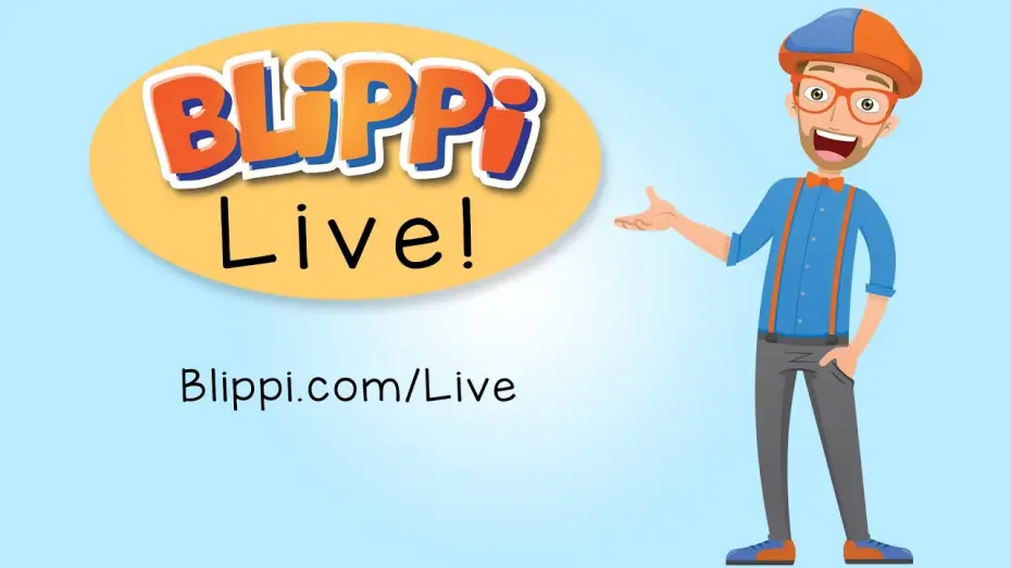 Video for the series Blippi — Blippi Live! More Locations SOON!