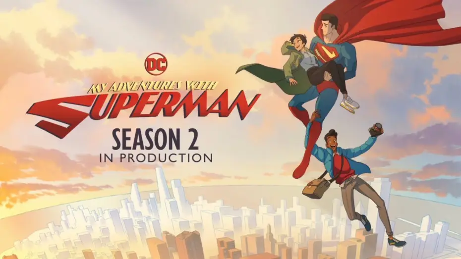 Video for the series My Adventures with Superman — Season 2 in Production