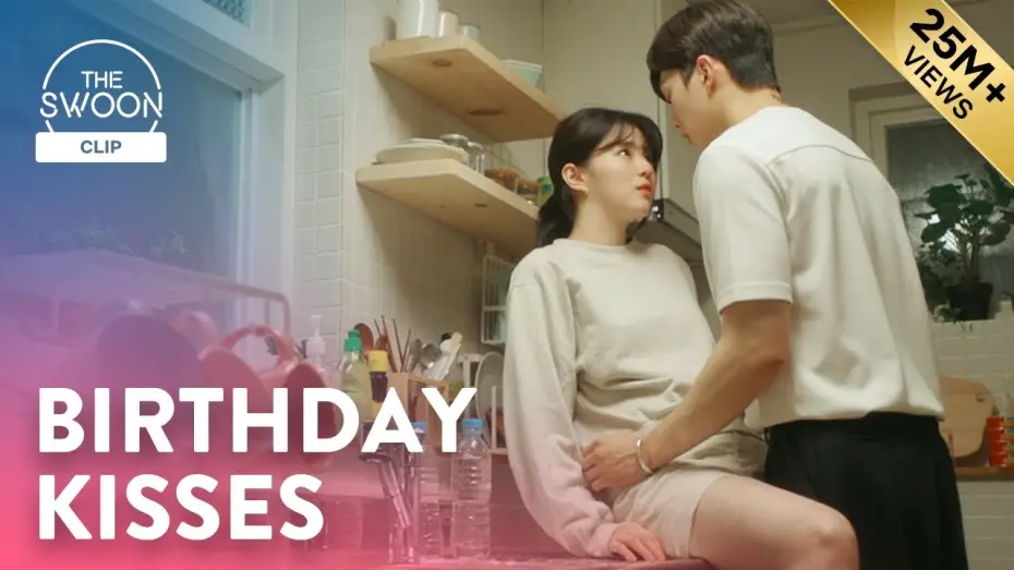 Video for the series Nevertheless, — Song Kang gives Han So-hee birthday kisses on the kitchen countertop | Nevertheless, Ep 4 [ENG SUB]