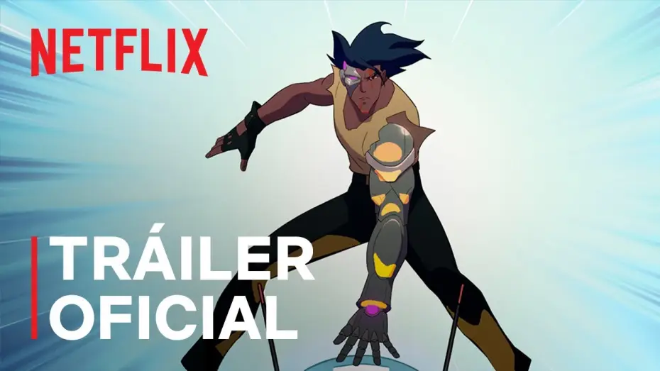 Video for the series Captain Laserhawk: A Blood Dragon Remix — Tráiler oficial [Doblado]