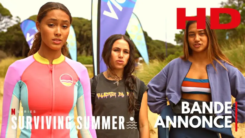Video for the series Surviving Summer — SURVIVING SUMMER - Saison 1 - Bande Annonce VF (Netflix 2022)
