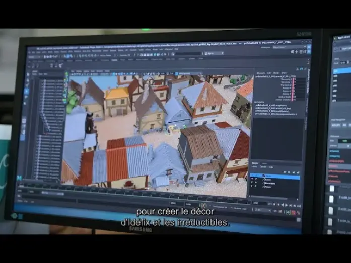 Video for the series Dogmatix and the Indomitables — [LES COULISSES] Idéfix et les Irréductibles - Décors et accessoires
