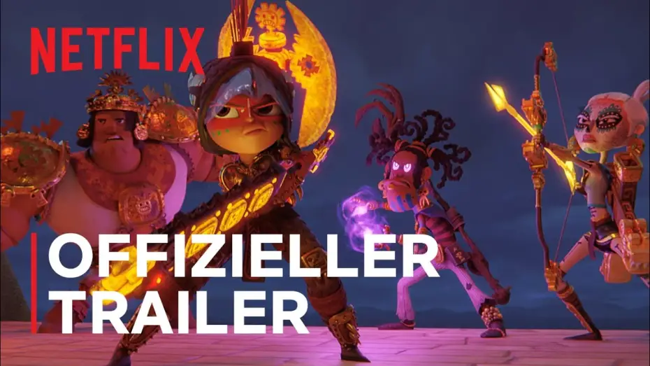 Video for the series Maya and the Three — Maya und die Drei | Offizieller Trailer | Netflix