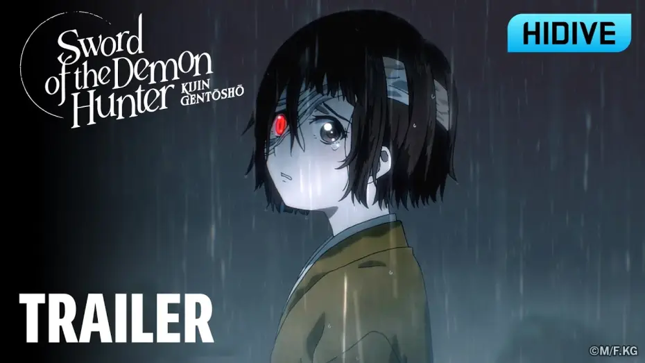 Video for the series Sword of the Demon Hunter — Trailer [Subtitled]
