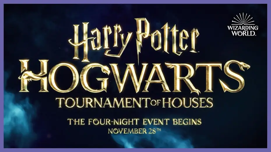 Video for the series Harry Potter: Hogwarts Tournament of Houses — Teaser