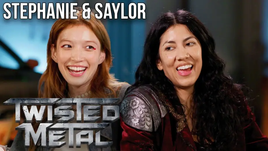 Video for the series Twisted Metal — Talent on Talent with Stephanie and Saylor
