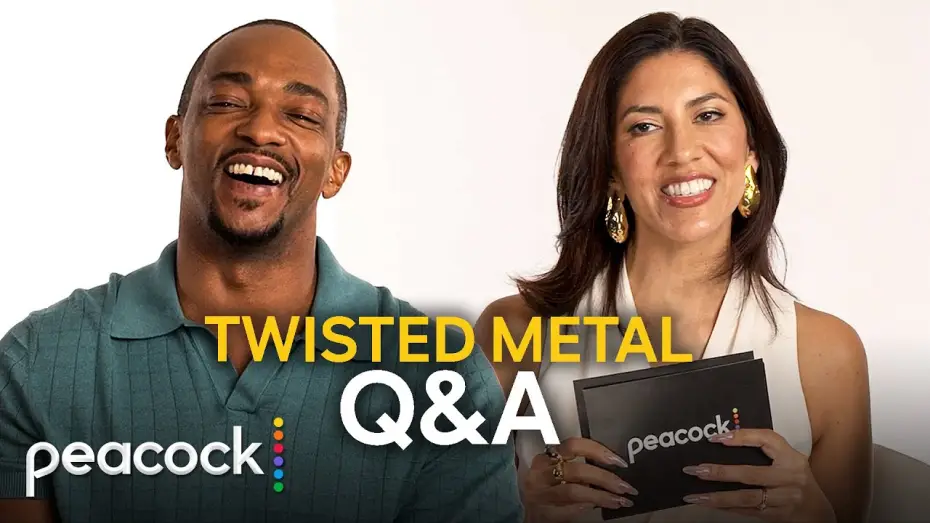 Video for the series Twisted Metal — Stephanie Beatriz & Anthony Mackie Answer Your Questions!