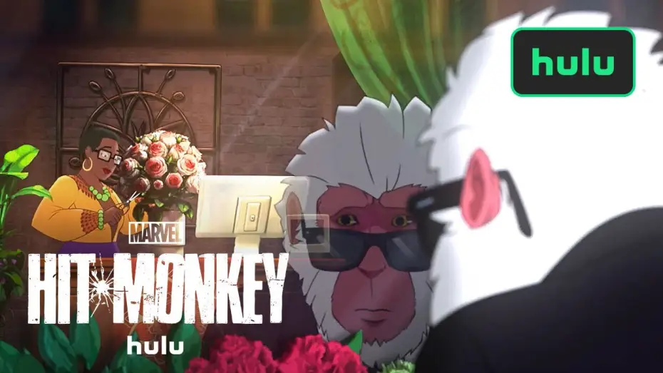 Video for the series Marvel's Hit-Monkey — Monkey Meets Eunice for the First Time - Season 2