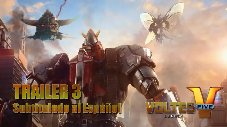 Video for the series Voltes V: Legacy — Voltus V Legacy trailer 3 2022 Español Subtitulado HD
