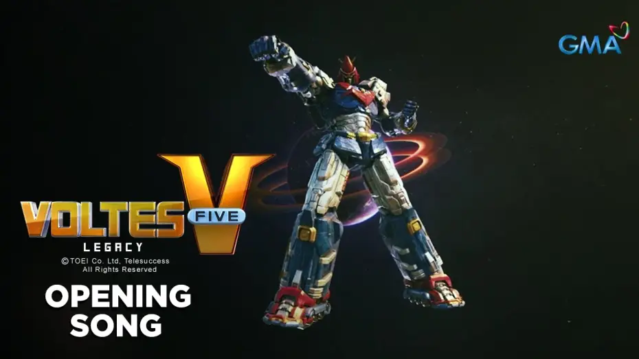 Video for the series Voltes V: Legacy — Voltes V Legacy: Opening Song ('Voltes V No Uta')