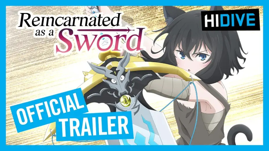 Видео к сериалу Reincarnated as a Sword — Trailer [Subtitled]