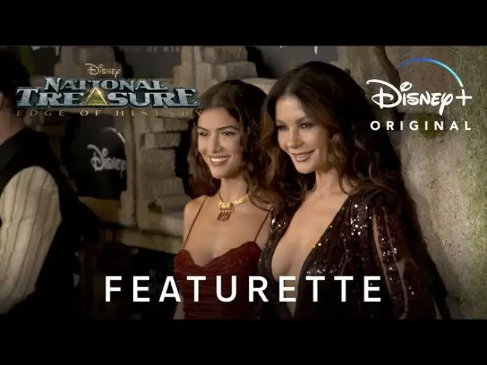 Video for the series National Treasure: Edge of History — Gold Carpet Featurette