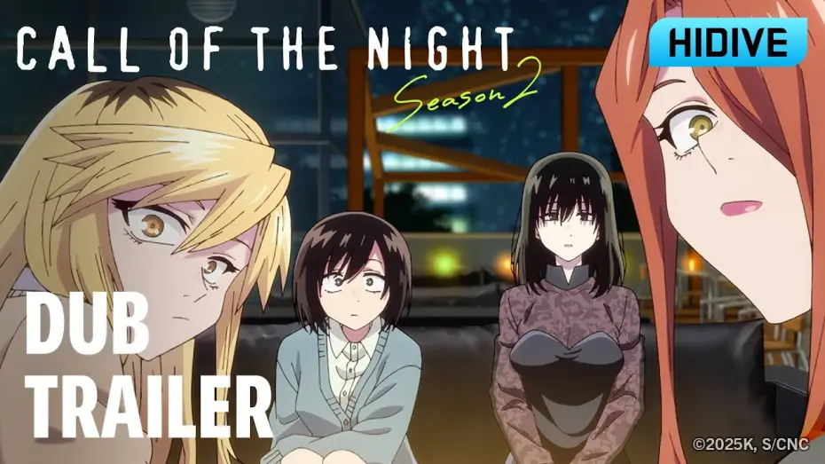 Video for the series Call of the Night — Season 2 Dub Trailer