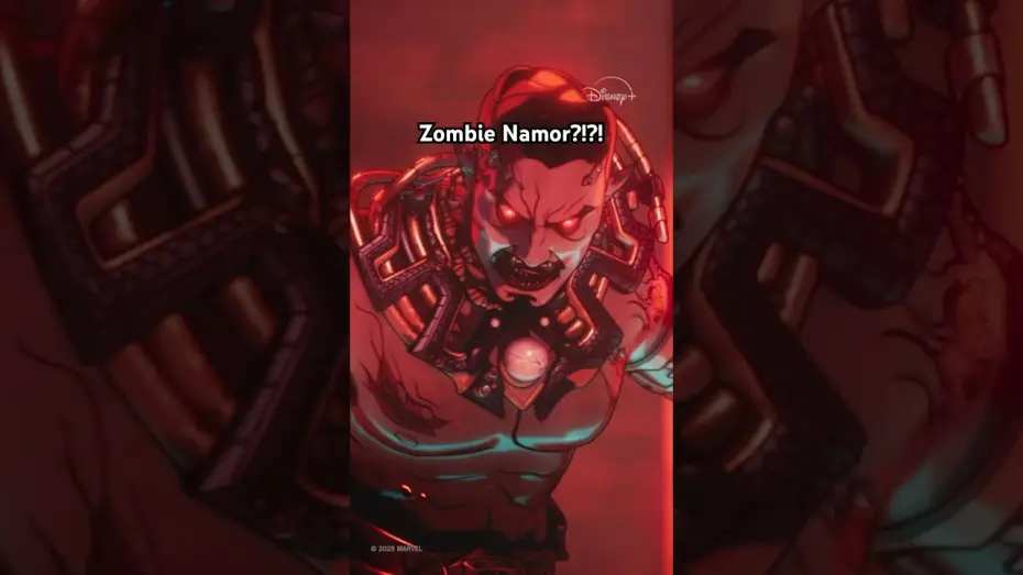 Видео к сериалу Marvel Zombies — Namor the Sub-Mariner (zombie edition)