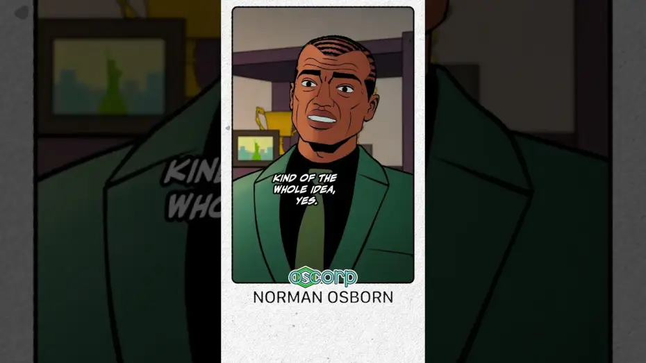 Video for the series Your Friendly Neighborhood Spider-Man — Meet Norman Osborn.