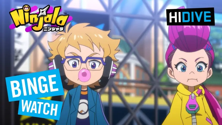 Видео к сериалу Ninjala the Animation — HIDIVE Preview