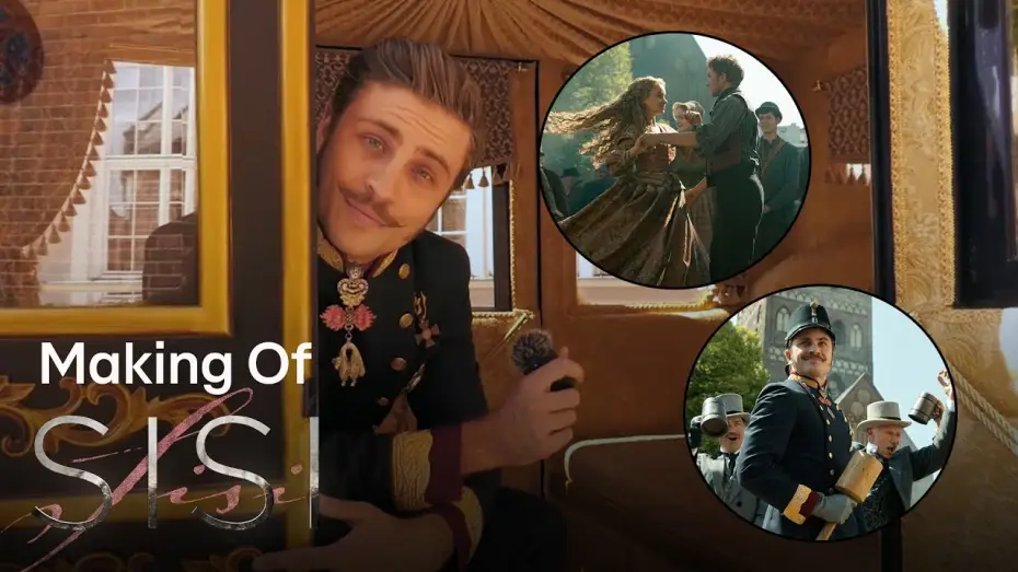 Video for the series Sisi — Behind the Scenes mit Jannik Schümann: Das Volksfest aus Folge 2 | Sisi