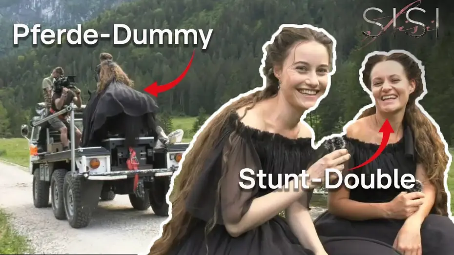 Video for the series Sisi — Making of 🎥: Sisi und eine schnelle Verfolgungsjagd hoch zu Ross 🐴 | Sisi - Staffel 1