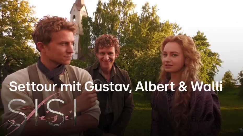 Video for the series Sisi — Eine Sisi-Settour mit den drei "Neuen" im Cast | Sisi