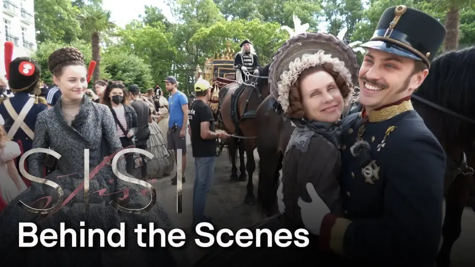 Video for the series Sisi — Behind the Scenes: Die Ankunft von Sisi & Franz in Biarritz | Staffel 2 | Sisi