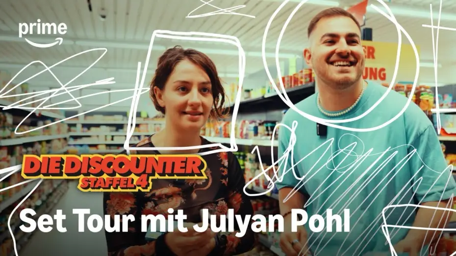 Video for the series The Discounters — Hinter den Kulissen von Die Discounter mit Julyan Pohl
