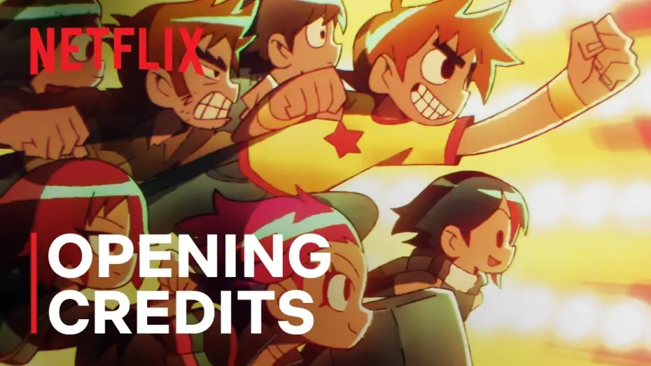 Видео к сериалу Scott Pilgrim Takes Off — Opening Credits