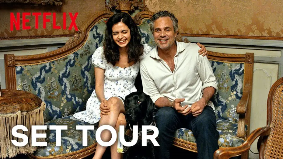 Video for the series All the Light We Cannot See — Limited Series — Set Tour with Mark Ruffalo & Aria Mia Loberti