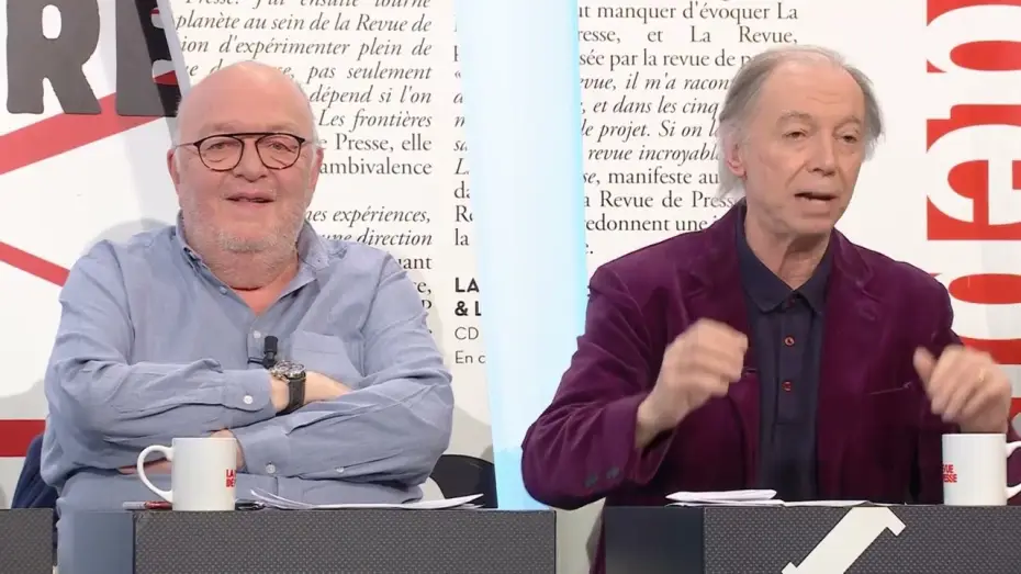 Video for the series La revue de presse — PARIS PREMIERE / LA REVUE DE PRESSE / LA POSTE