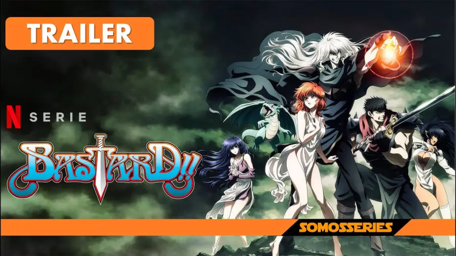 Video for the series BASTARD‼ -Heavy Metal, Dark Fantasy- — Tráiler Bastard Netflix Español Serie Tv Anime