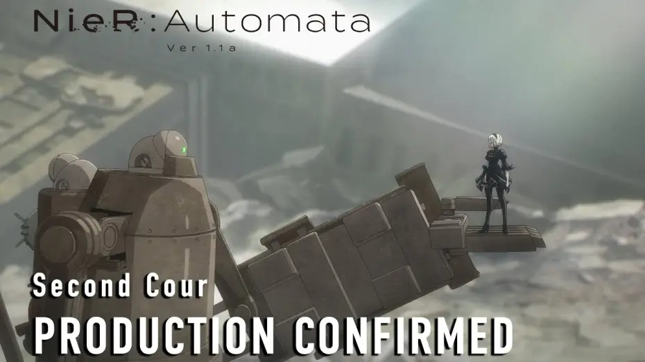 Video for the series NieR:Automata Ver1.1a — Second Cour Production Confirmed [English Dub]