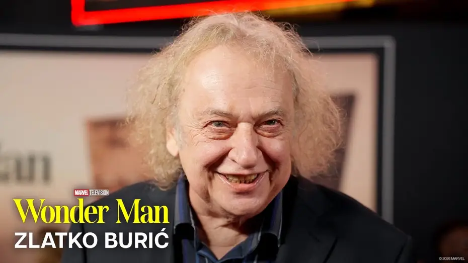 Video for the series Wonder Man — Zlatko Burić on Playing Eccentric “Wonder Man” Director Von Kovak - Wonder Man Red Carpet