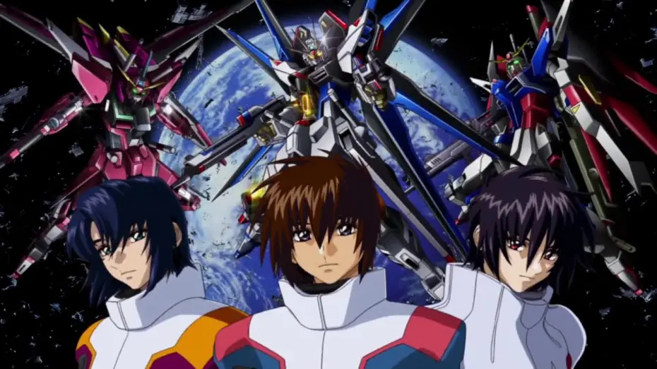 Video for the series Mobile Suit Gundam SEED — Final Plus Opening / HD Remaster Opening 4 | Vestige - T.M Revolution [Subtitled] [HD Remaster]