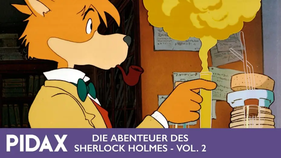 Видео к сериалу Sherlock Hound — Pidax - Die Abenteuer des Sherlock Holmes, Vol. 2 (1984/5, Hayao Miyazaki)