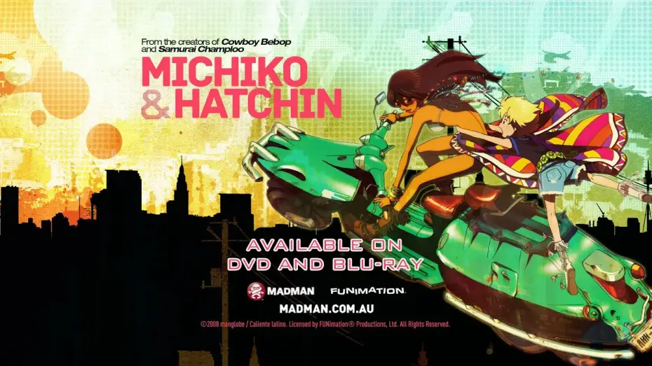 Видео к сериалу Michiko & Hatchin — Official Trailer