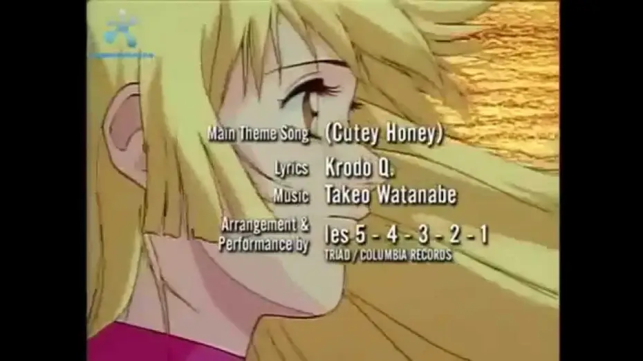 Video for the series New Cutey Honey — Opening | Cutie Honey - les 5-4-3-2-1