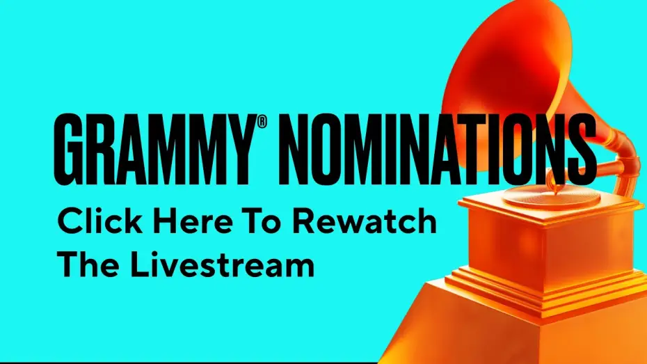 Video for the series The Grammys — Season 61 — Watch The 2023 GRAMMY Nominations Live