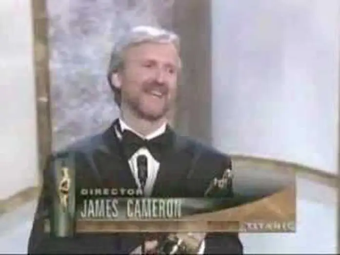 Видео к сериалу The Oscars — James Cameron Wins Best Director: 70th Oscars (1998)