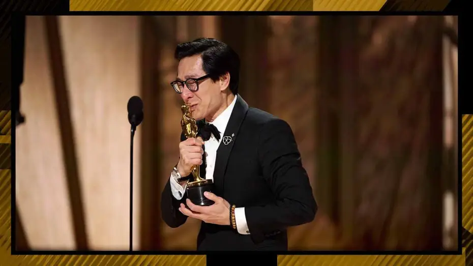 Видео к сериалу The Oscars — Ke Huy Quan Wins Best Supporting Actor for 'Everything Everywhere All at Once' | 95th Oscars (2023)
