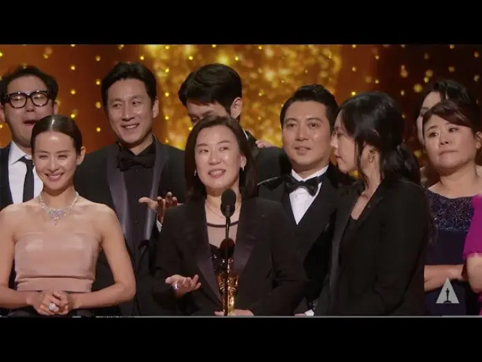 Видео к сериалу The Oscars — "Parasite" wins Best Picture