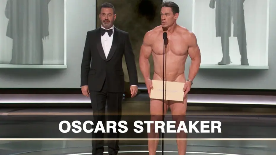 Видео к сериалу The Oscars — John Cena (Sort Of) Streaks at the Oscars