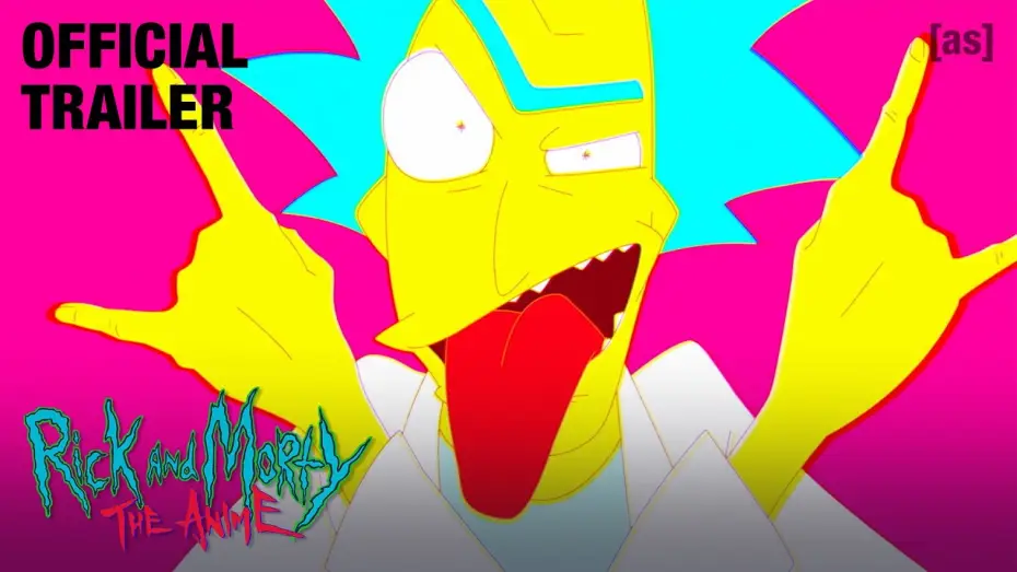 Video for the series Rick and Morty: The Anime — Official Trailer